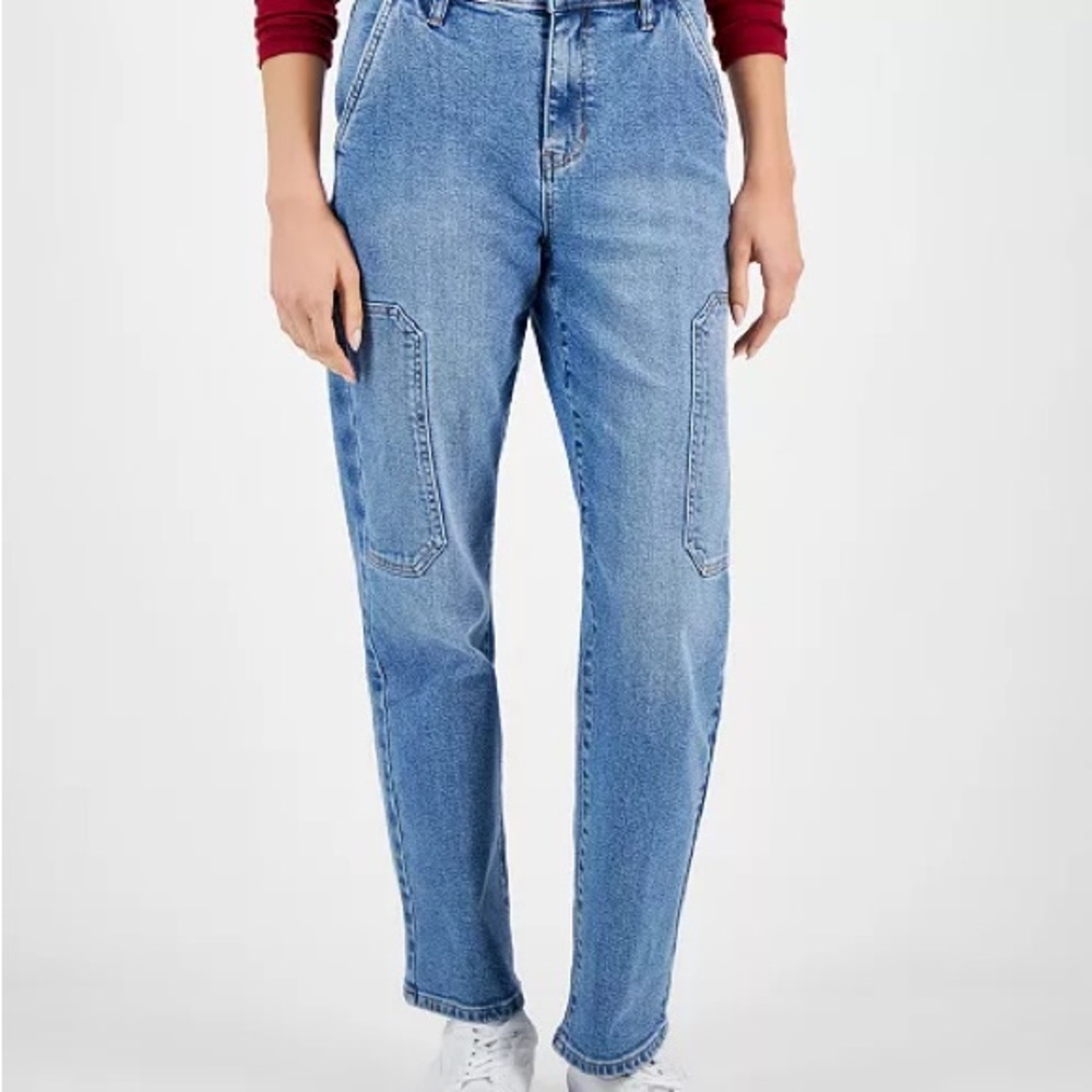 And Now This Women's Utility Straight Leg
Jeans